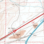 United States Geological Survey Patrick, NV (1970, 24000-Scale) digital map