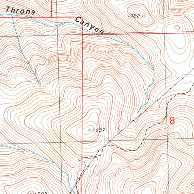 United States Geological Survey Patrick, NV (1970, 24000-Scale) digital map