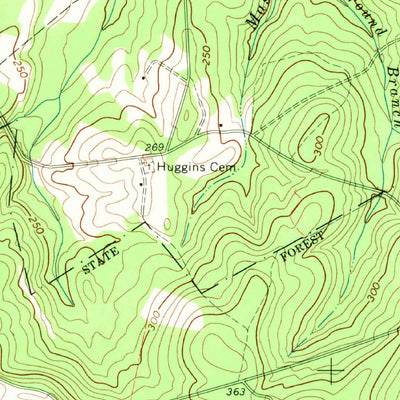 United States Geological Survey Patrick, SC (1968, 24000-Scale) digital map