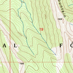 United States Geological Survey Patricks Basin, MT (1995, 24000-Scale) digital map