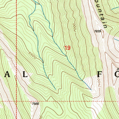 United States Geological Survey Patricks Basin, MT (1995, 24000-Scale) digital map