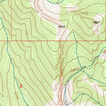 United States Geological Survey Patricks Basin, MT (1995, 24000-Scale) digital map