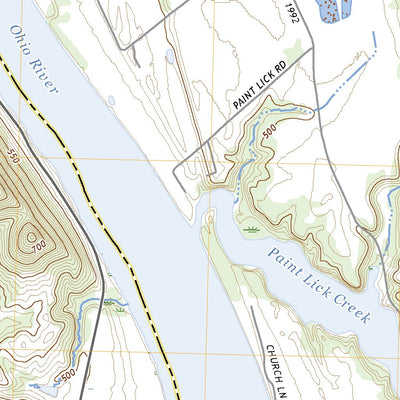United States Geological Survey Patriot, IN (2022, 24000-Scale) digital map