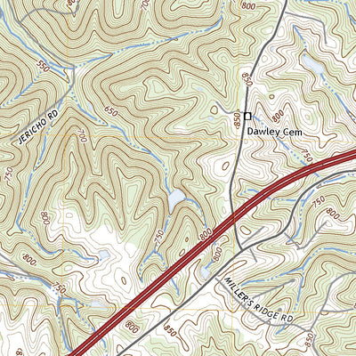 United States Geological Survey Patriot, IN (2022, 24000-Scale) digital map