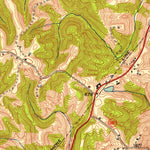 United States Geological Survey Patriot, IN-KY (1951, 24000-Scale) digital map