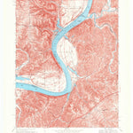 United States Geological Survey Patriot, IN-KY (1969, 24000-Scale) digital map