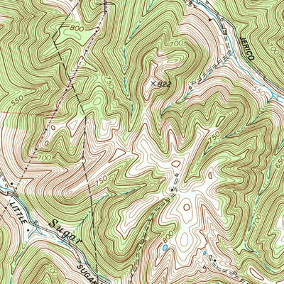 United States Geological Survey Patriot, IN-KY (1981, 24000-Scale) digital map