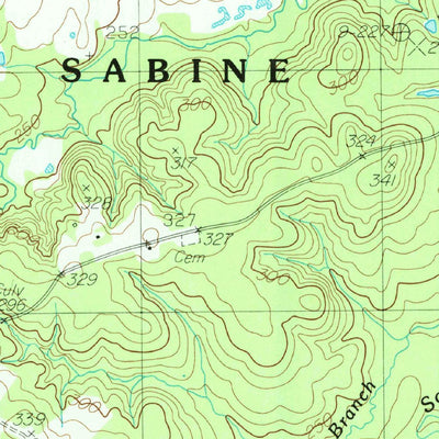 United States Geological Survey Patroon North, TX (1984, 24000-Scale) digital map