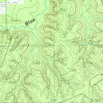 United States Geological Survey Patroon North, TX (1984, 24000-Scale) digital map