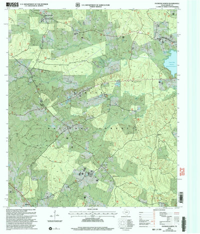 United States Geological Survey Patroon North, TX (2003, 24000-Scale) digital map