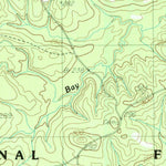 United States Geological Survey Patroon South, TX (1984, 24000-Scale) digital map