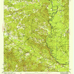 United States Geological Survey Patroon, TX-LA (1944, 62500-Scale) digital map