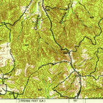 United States Geological Survey Patroon, TX-LA (1944, 62500-Scale) digital map