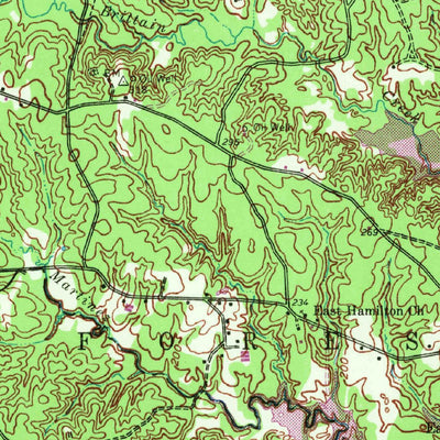 United States Geological Survey Patroon, TX-LA (1956, 62500-Scale) digital map
