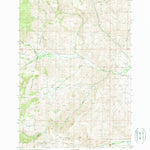 United States Geological Survey Pats Creek, ID (1989, 24000-Scale) digital map