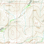 United States Geological Survey Pats Creek, ID (1989, 24000-Scale) digital map