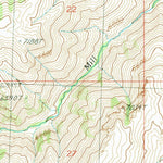 United States Geological Survey Pats Creek, ID (1989, 24000-Scale) digital map