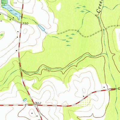 United States Geological Survey Patten, GA (1977, 24000-Scale) digital map