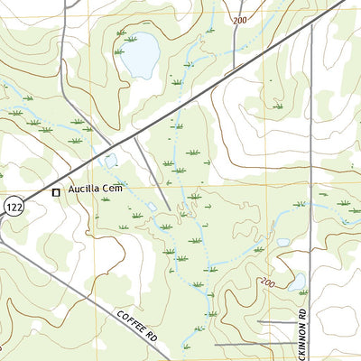 United States Geological Survey Patten, GA (2020, 24000-Scale) digital map