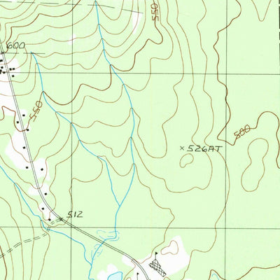 United States Geological Survey Patten, ME (1989, 24000-Scale) digital map