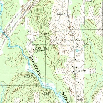 United States Geological Survey Patten, ME (1989, 24000-Scale) digital map