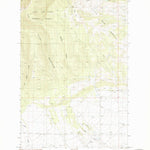 United States Geological Survey Patterson Canyon, MT (1986, 24000-Scale) digital map