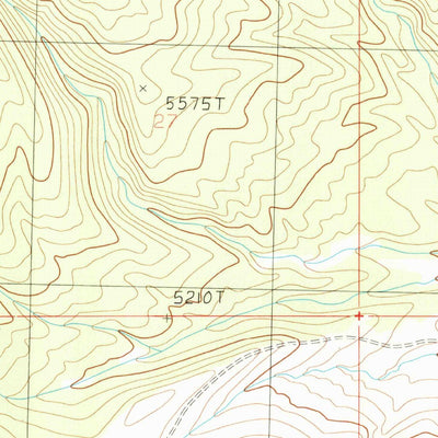 United States Geological Survey Patterson Canyon, MT (1986, 24000-Scale) digital map