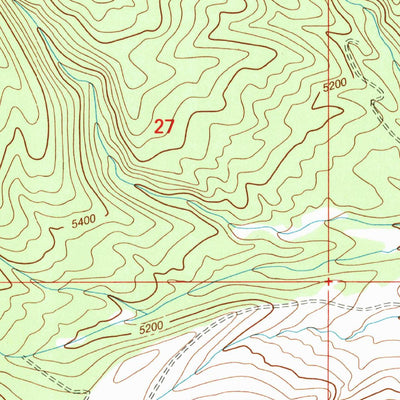 United States Geological Survey Patterson Canyon, MT (1995, 24000-Scale) digital map