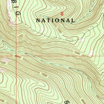 United States Geological Survey Patterson Canyon, MT (1995, 24000-Scale) digital map