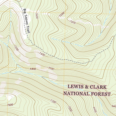 United States Geological Survey Patterson Canyon, MT (2020, 24000-Scale) digital map
