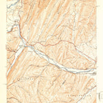 United States Geological Survey Patterson Creek, WV-MD (1951, 24000-Scale) digital map