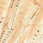 United States Geological Survey Patterson Creek, WV-MD (1951, 24000-Scale) digital map