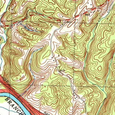 United States Geological Survey Patterson Creek, WV-MD (1996, 24000-Scale) digital map