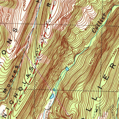United States Geological Survey Patterson Creek, WV-MD (1996, 24000-Scale) digital map