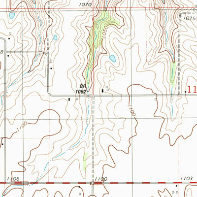 United States Geological Survey Patterson, IA (1983, 24000-Scale) digital map