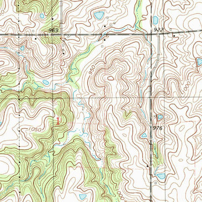 United States Geological Survey Patterson, IA (1983, 24000-Scale) digital map