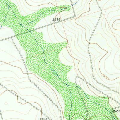 United States Geological Survey Patterson Lake, TX (1965, 24000-Scale) digital map