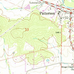 United States Geological Survey Patterson, MO (1968, 24000-Scale) digital map