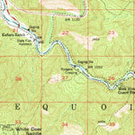 United States Geological Survey Patterson Mountain, CA (1952, 62500-Scale) digital map