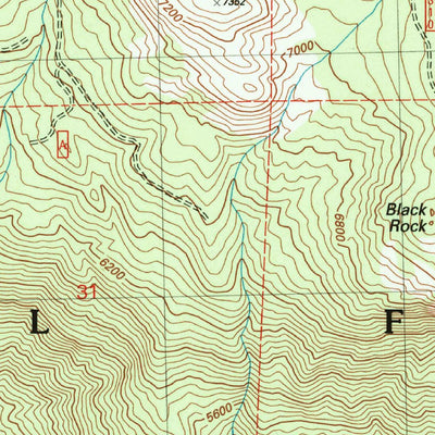 United States Geological Survey Patterson Mountain, CA (2004, 24000-Scale) digital map