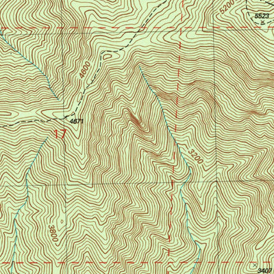 United States Geological Survey Patterson Mountain, CA (2004, 24000-Scale) digital map