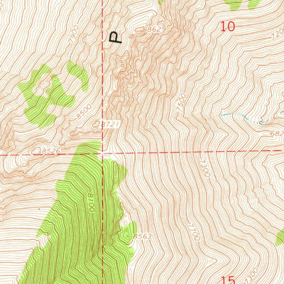 United States Geological Survey Patterson Pass, UT-NV (1967, 24000-Scale) digital map