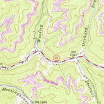 United States Geological Survey Patterson, VA-WV (1964, 24000-Scale) digital map