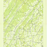 United States Geological Survey Pattie Gap, TN (1936, 24000-Scale) digital map
