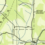 United States Geological Survey Pattie Gap, TN (1936, 24000-Scale) digital map