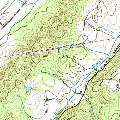 United States Geological Survey Pattie Gap, TN (1973, 24000-Scale) digital map