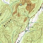 United States Geological Survey Pattie Gap, TN (1973, 24000-Scale) digital map
