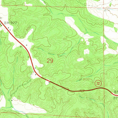 United States Geological Survey Patton, MO (1959, 24000-Scale) digital map
