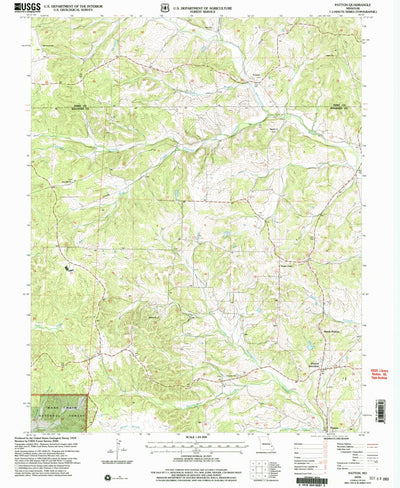 United States Geological Survey Patton, MO (2000, 24000-Scale) digital map