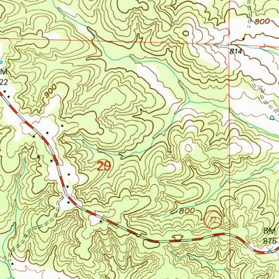 United States Geological Survey Patton, MO (2000, 24000-Scale) digital map